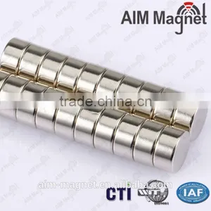 N52 D12 x 4mm Permanent Neodymium Magnet thumbnail-1