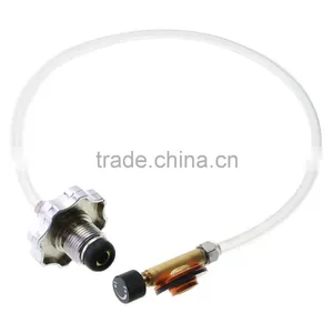Camping Picnic Flat Cylinder Pneumatic Valves Gas Inflatable Canula Tube Adapter thumbnail-1