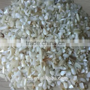 Cheap Crushed Mother of Pearl Shell for Flooring Tiles Decoration thumbnail-2