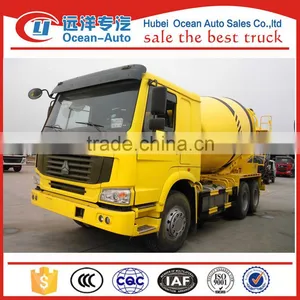 SINOTRUK HOWO 12cbm Concrete Mixer Truck From Factory for Sale thumbnail-1