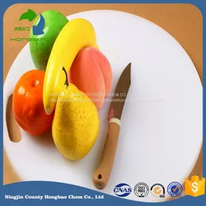 White Cutting Meat Board Food Grade HDPE Pad thumbnail-2