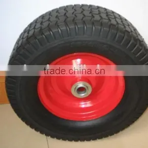 2.50-4 8inch Plastic CENTRE Solid PU Foam Wheel thumbnail-3