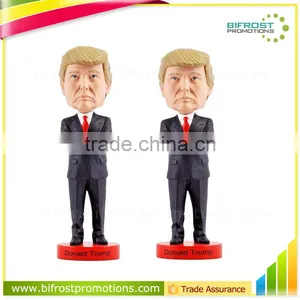2017 Presell Resin Doll Trump Furnishing Donald Trump Bobble Head thumbnail-1