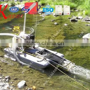 Inshore Small Size Alluvial Gold Dredging Boat for Sale thumbnail-1