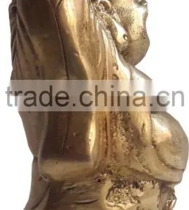 Brass Laughing Golden Buddha thumbnail-4