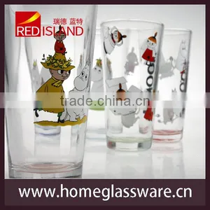 16oz Larger Tumbler Print Glass Cup Dinking Cup thumbnail-1