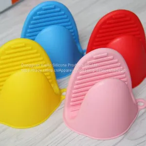Baking Tool Easy Grip Silicone Glove Oven Mitt thumbnail-5