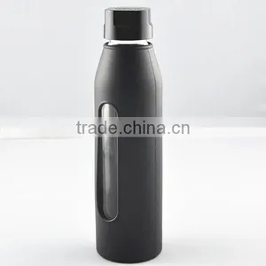Hot Sale Eco-friendly Food Grade Embossed LOGO Molding Sports Silicone Sleeves for Glass Bottles thumbnail-4