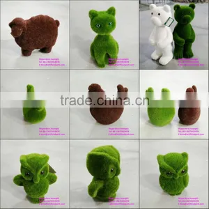H08062 Customize All Kinds of Artificial Grass Animal Green Grass Rabbit Fake Animal thumbnail-4