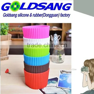 Colorful Silicone Cup Cover &non-slip Hot Resistant thumbnail-1