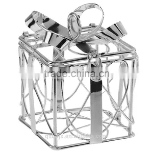 Metal Gift Boxes With Bow Bowknot thumbnail-1