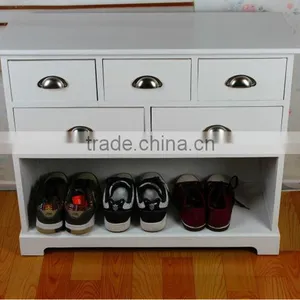 Hot Sale Solid Wooden Shoe Rack thumbnail-4