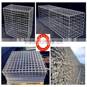Gabion Basket Stone for Decoration Wall and Defend Flood Stone Cage Mesh thumbnail-1