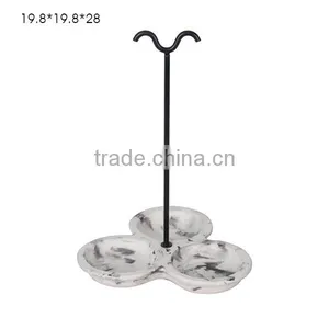 Mutifunctional Concrete Planter and Concrete Umbrella Holder With Metal Frame thumbnail-4