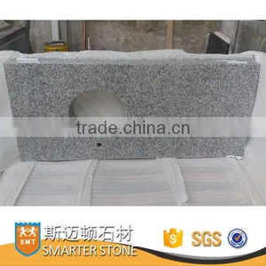 Granite G623 Grey Granite Vanity Tops With Oval Cutout thumbnail-1
