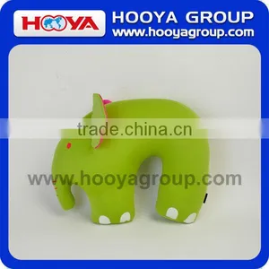 Three-dimensional Plain Elephant U-Shaped Pillow thumbnail-1