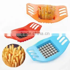 French Fry Potato Chip Cut Cutter Vegetable Fruit Slicer Chopper Easy Kitchen thumbnail-1