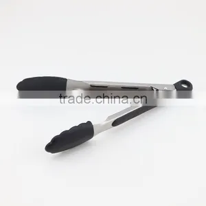 Kitchen Tongs and Stainless Steel Silicone Cooking Utensils Set of 2, Commercial Grade thumbnail-6