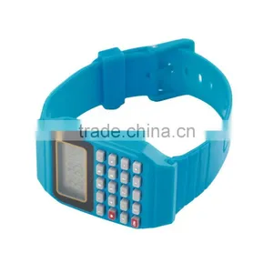 Children Wrist Watch Cute Watch for Children Silicone Date Multi-Purpose Electronic Wrist Calculator Watch thumbnail-1