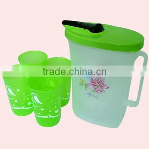Plastic Water Jug With 4 Cups thumbnail-1