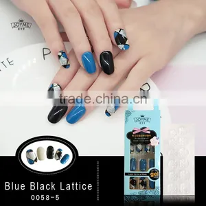 Imported ABS Material Factory Supply Decorated Nail Tips thumbnail-1