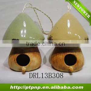 Factory Selling Antique Small Glazed Cute Ceramic Mushroom thumbnail-1