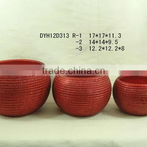 Ceramic Flower Planter Pot Christmas Series thumbnail-1