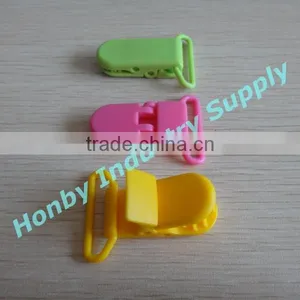 Assorted Colors 1" Baby Plastic Clips As Pacifier thumbnail-5