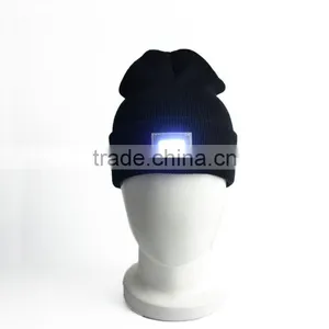 Led Light Ski Knitted Witer Hat thumbnail-1