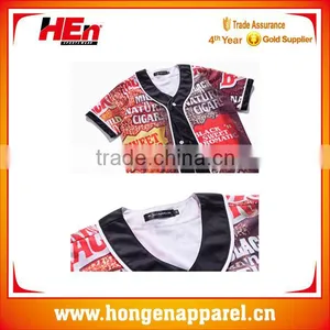 Best Sublimation Camo Baseball Uniform thumbnail-4