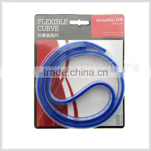 Kearing Brand 75cm Snack Type Flexible Plastic Curve Ruler for Engineering Design#KF-75 thumbnail-3