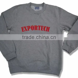 Hazel Gray High Quality Screen Printed SweatShirts thumbnail-1
