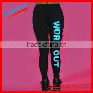 Best Women Sport Athletic Gym Workout Fitness Wear Yoga Waistband Leggings Pant thumbnail-4