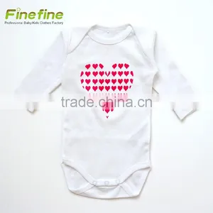 Fashion Style Long Sleeve Baby Clothes Printed Baby Romper thumbnail-4