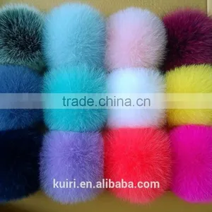 High Quality Fox Fur Ball /fox Pompom Ball/fur Pompom Accessories thumbnail-2