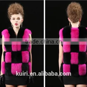 New 2016 Fashion Autumn Winter Coat Warm Women Fur Coat Faux Fox Fur Vest High-Grade Jacket thumbnail-4