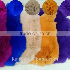 Genuine Fur Material Rex Rabbit Fur Pelts Skin/plate for DIY Tp8 thumbnail-3