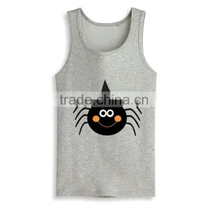 China Manufacturer Wholesale Mens Tank Top Bulk Fashion Design Custom Sleeveless T Shirt thumbnail-4