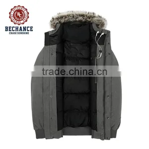 Men Down Jacket With Fur thumbnail-3