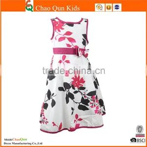 Quality Stylish Children Clothes Summer Fomal Kids Dress thumbnail-1