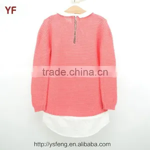 Fabric Knit Girl Designs Kids Knitting Sweater Patterns thumbnail-2