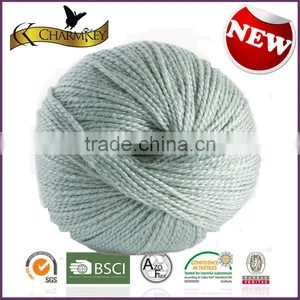 2014 Anti-pilling Bamboo Fiber Solid Color Ball Yarn for Top Clothes thumbnail-1