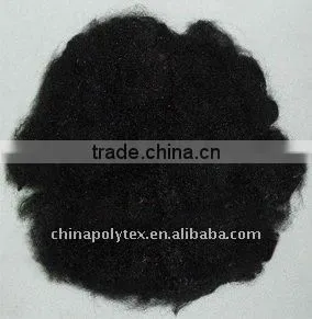 Polyester Staple Fiber Black thumbnail-1