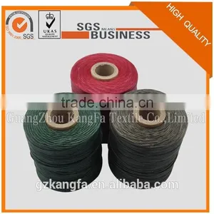 High Quality Good Price 100% Polyester 210d/1x16 Flat Braid Waterproof Footwear Waxed Thread thumbnail-3