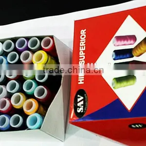 Hot Sell Low Shrinkage High Tension Manufacturer Industrial Sewing Thread thumbnail-3