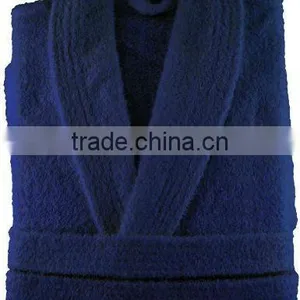 ShawlColar Bathrobe Men and Women Ringspun Cotton Terry thumbnail-1