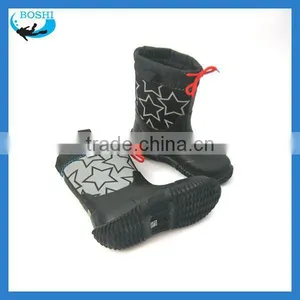 Neoprene Lining Rubber Girl Shoes thumbnail-1