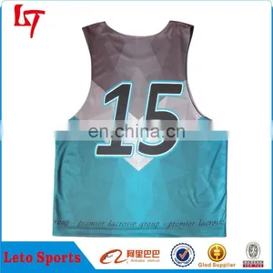 Athletic Kinetic Design Sublimation Custom Reversible Lacrosse/ Custom Senior Lacrosse Pinny thumbnail-2