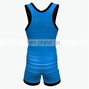 Sublimated Customized Wrestling Singlet thumbnail-4