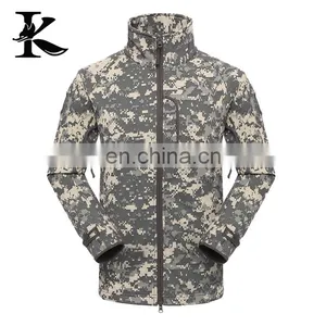 Men Camo Softshell Jacket For Hunting thumbnail-1